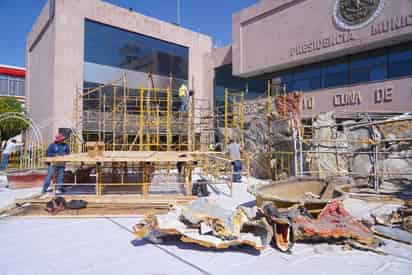 Instalación del nacimiento en Gómez Palacio (EL SIGLO DE TORREÓN)