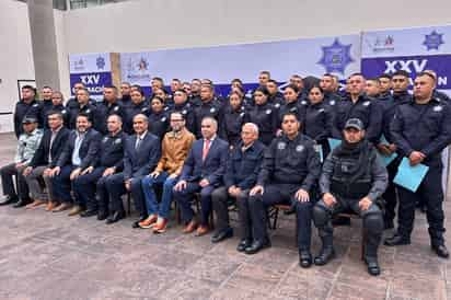 Monclova incorpora 40 nuevos cadetes a su Policía Preventiva