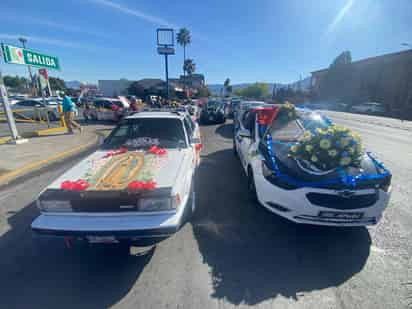 Piden taxistas a la Virgen protección en su trabajo con peregrinación