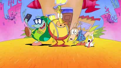 Así se verían los personajes de La vida moderna de Rocko en la vida real, según la IA