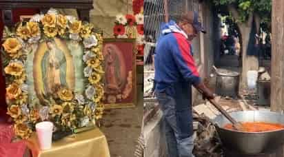 Celebración a la Virgen de Guadalupe en Francisco I. Madero.