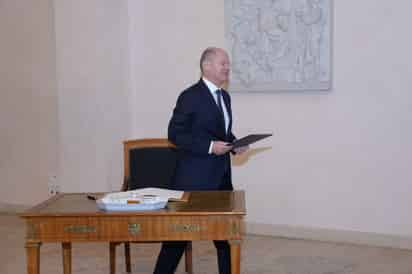 El canciller alemán, Olaf Scholz. (ARCHIVO)