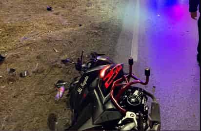 Muere motociclista tras sufrir aparatoso accidente