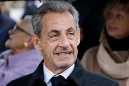 El expresidente francés Nicolas Sarkozy. (ARCHIVO)