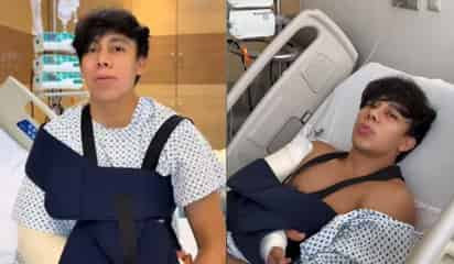 El influencer Sonrixs revela causa de su accidente