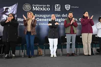 INAUGURACIÓN DEL HOSPITAL GENERAL REGIONAL NO. 2 DE CIUDAD JUÁREZ.