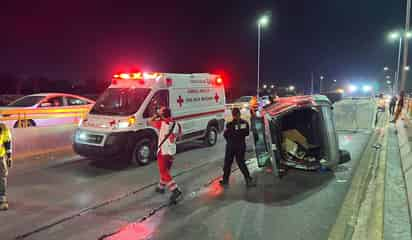 Accidente en carretera Torreón-San Pedro por presunto conductor ebrio