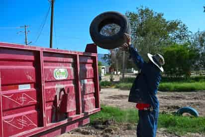 Recolección de basura en Lerdo. 