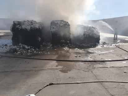 Incendio en San Pedro.