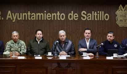 Sostienen última reunión de seguridad con administración saliente en Saltillo