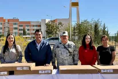 Entregan donativo a voluntariado de Guardia Nacional en San Pedro