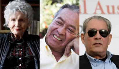 En memoria. José Agustín, Paul Auster y Alice Munro fueron tan sólo algunos de los grandes autores
que fallecieron este año. (AGENCIAS)