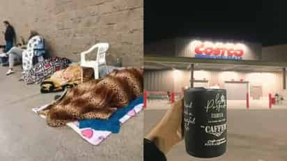 Reportan gente durmiendo en el exterior de Costco Torreón a Fin de Año