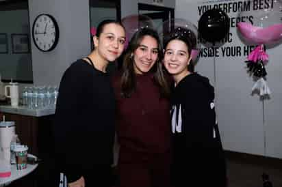 Valeria Vázquez, Bárbara Chaul y María José Menendez (EL SIGLO DE TORREÓN / ENRIQUE CASTRUITA)
