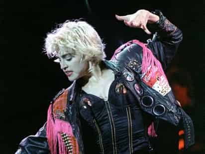 Madonna durante el Who's That Girl Tour en 1987. Foto: cortesía.