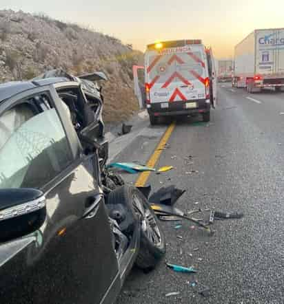 Pierden la vida madre e hija en la carretera Saltillo–Monterrey