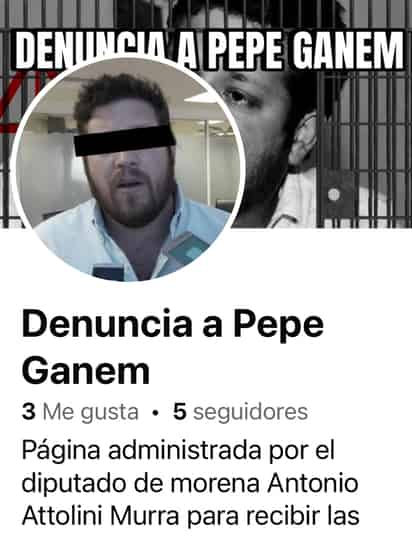 Abre diputado Attolini página de Facebook para recibir denuncias contra José Ganem