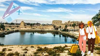 ¿Cuánto costaría viajar de Torreón al templo de Karnak en Egipto que visitó Peña Nieto?