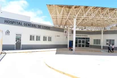 Los pacientes de Lerdo se han tenido que trasladar al Hospital Nuevo de Gómez Palacio, el cual está sobresaturado. (ARCHIVO)