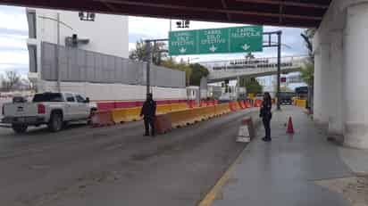 Policía municipal asume funciones de Grupo Enlace, fijan dos agentes en el Puente Internacional I