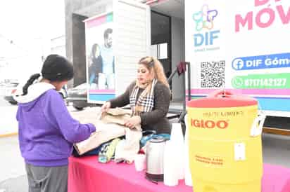 DIF Gómez Palacio con programa 'Abrigando Corazones'.