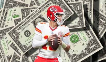 Esta es la fortuna de Patrick Mahomes, el quarterback de los Kansas City Chiefs