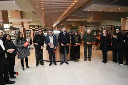 Se llevó a cabo la inauguración de la biblioteca de la Ibero Torreón
en la primera etapa; este año se concluirá el proyecto. (EL SIGLO DE TORREÓN)