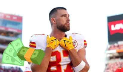 ¿Cuánto dinero tiene Travis Kelce, estrella de Kansas City Chiefs y pareja de Taylor Swift?