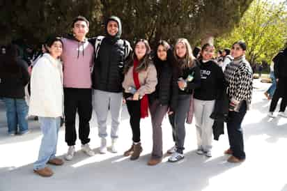 Rebecca, Jorge, Héctor, Daniela, Fanny, Angella, Paulina y Siara (EL SIGLO DE TORREÓN / ENRIQUE CASTRUITA)
