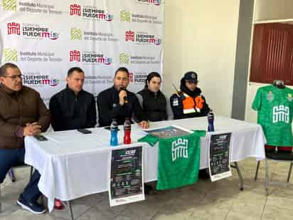 Tanto las autoridades del Ayuntamiento de Torreón como del Instituto Municipal del Deporte (IMD), dieron a conocer todos los pormenores del evento atlético del primer domingo del mes de febrero. (META)