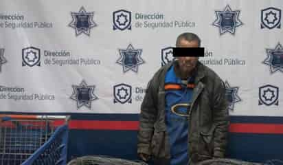 Detienen a hombre de 54 años tras robar en obra del centro de Torreón