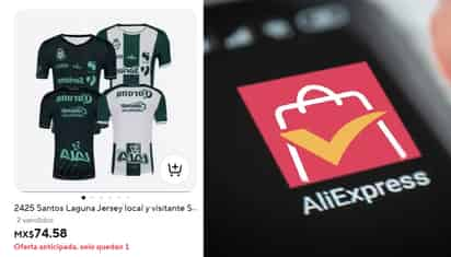 Santos Laguna / Aliexpress (ESPECIAL)