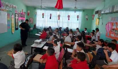 Policía Municipal de Gómez Palacio frece pláticas de prevención en escuelas