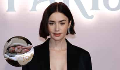 Lily Collins anuncia que se ha convertido en madre