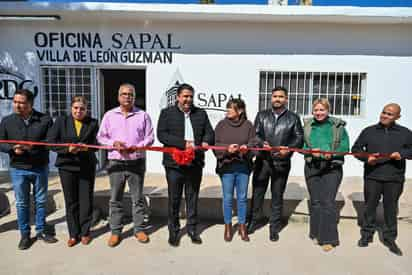 Sapal inicia operaciones en nuevas oficinas en León Guzmán