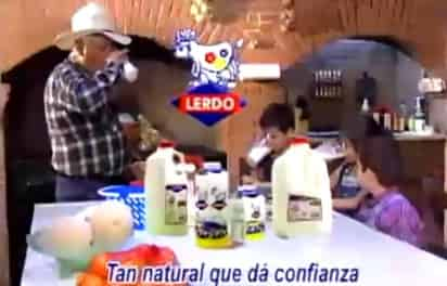 Comercial de Leche Lerdo (REDES SOCIALES)