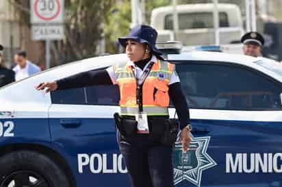 Los agentes de Tránsito y Vialidad de Torreón permitieron que las calles estuvieran despejadas para dicho evento.