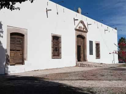 Datos. El sitio fue sede de un extenso latifundio dedicado al cultivo del algodón. Se construyó en 1821 y tuvo una ampliación en 1854. (EL SIGLO DE TORREÓN)