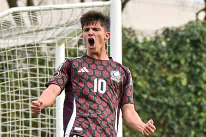 México Sub-17 golea en Premundial; anotó Máximo Reyes, canterano santista