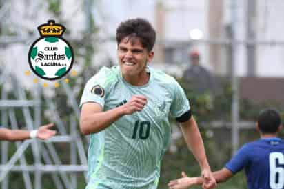 ¿Quién es Máximo Reyes, canterano de Santos que brilla en la Selección Sub-17?