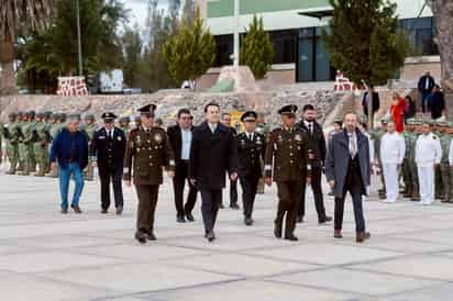 Durante el evento, el mandatario destacó la importancia de fortalecer la seguridad en Durango.