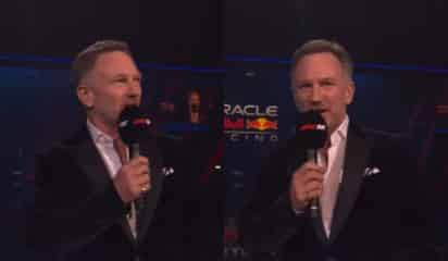 ¿Quieren de vuelta a 'Checo' Pérez? Abuchean a Christian Horner en la presentación de Red Bull Racing