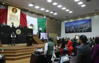 El Congreso manifestó su apoyo al gobernador Esteban Villegas.