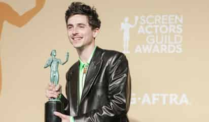 Timothée Chalamet y Conclave sorprenden en los Screen Actors Guild Awards