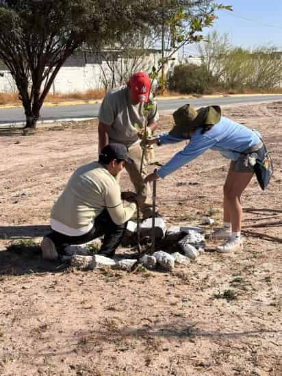 Jóvenes muestran su compromiso con el medioambiente.