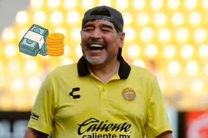 ¿Cuál fue el salario de Diego Maradona en su etapa con Dorados de Sinaloa?