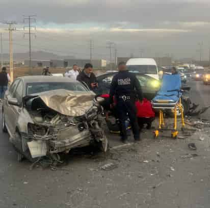 Pierde mujer la vida tras protagonizar un accidente en el  Libramiento Oscar Flores Tapia