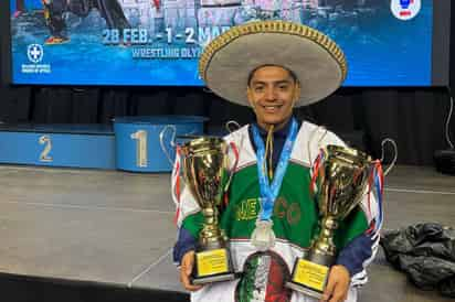 Lagunero Marcos de Jesús López brilla en Atenas con oro en Wu Shu