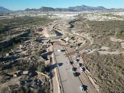 Supervisan avances de la prolongación del Bulevar Nazario Ortiz Garza en Saltillo