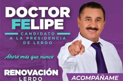 El doctor Felipe Sánchez arrancará campaña en el Parque Victoria